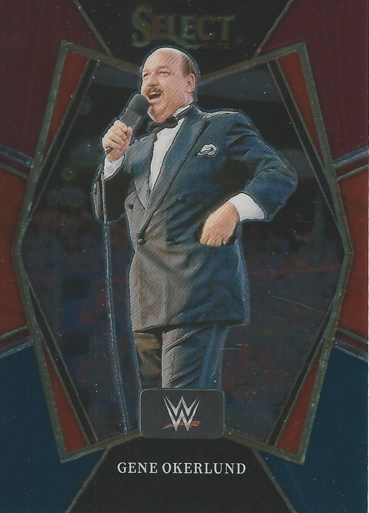 WWE Panini Select 2022 Red/Silver/Blue Mean Gene #123