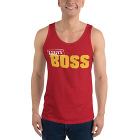 Sasha Banks "Legit Boss" Unisex Tank Top