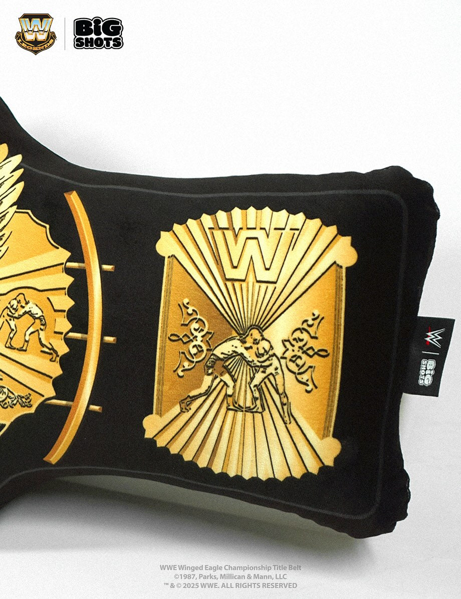 WWE Big Shots WWE Winged Eagle Championship Belt Pillow PWcatalog
