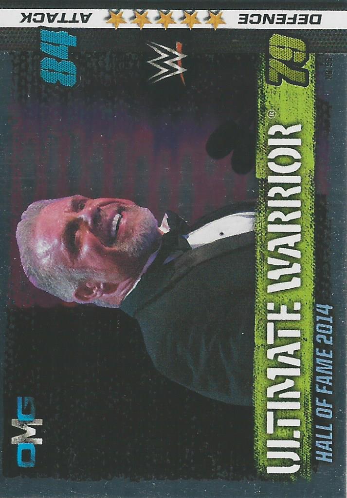 WWE Topps Slam Attax 10th Edition 2017 Ultimate Warrior #56