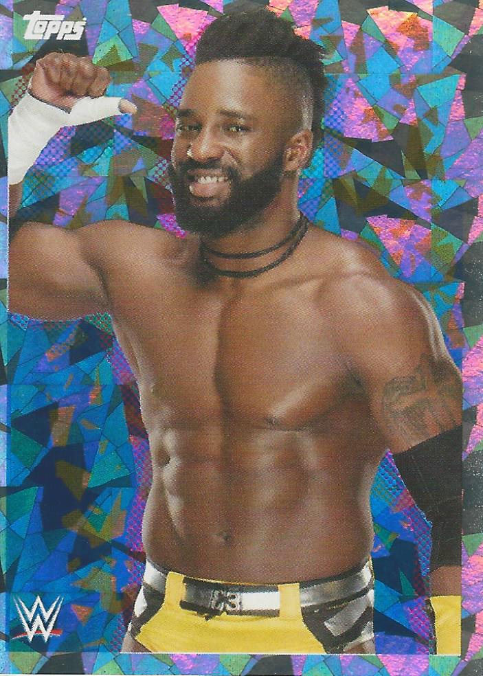 WWE Topps Road to Wrestlemania Stickers 2021 Cedric Alexander #56