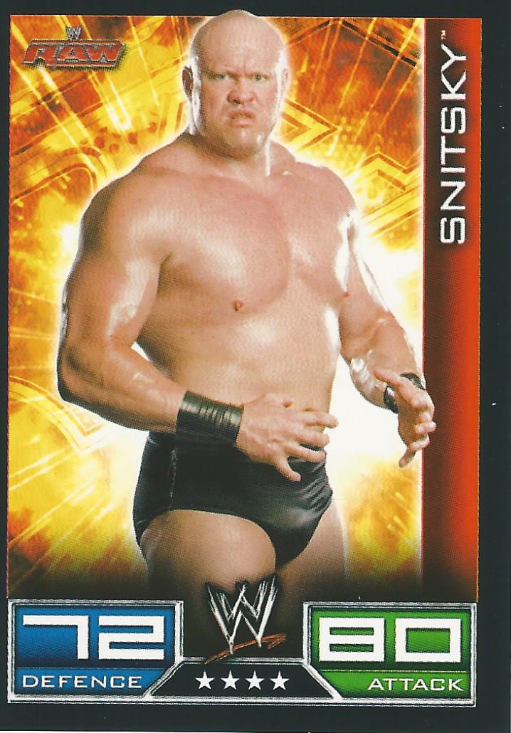 WWE Topps Slam Attax 2008 Snitsky #56