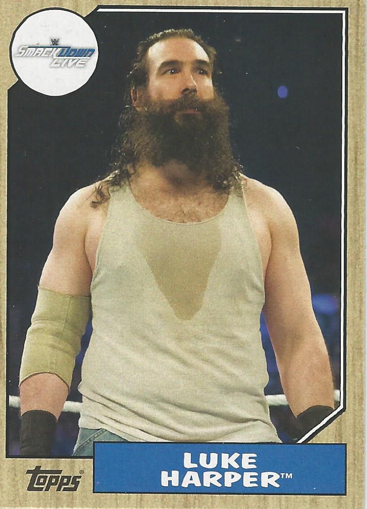 WWE Topps Heritage 2017 Luke Harper #56