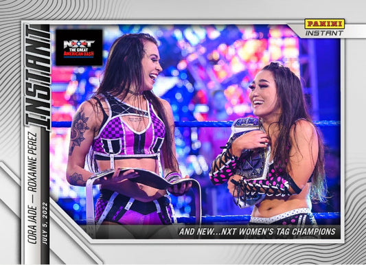 Cora Jade / Roxanne Perez – And NEW… NXT Women’s TAG Champions