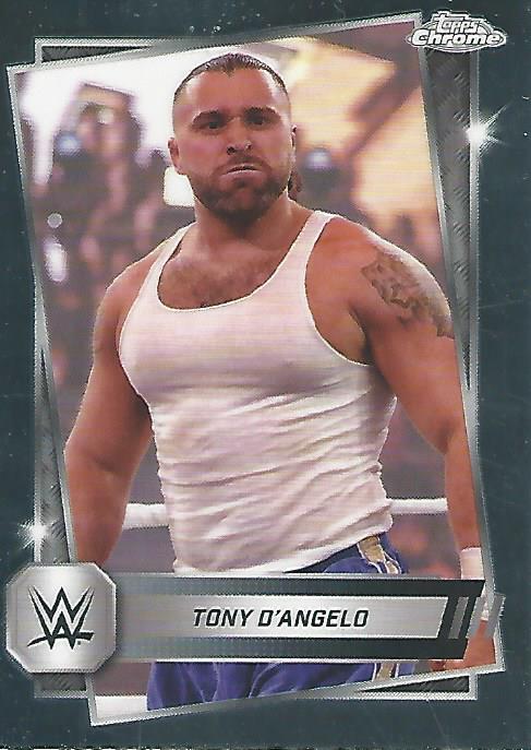 WWE Topps Chrome 2025 Trading Cards Tony D'Angelo No.57 PW Catalog