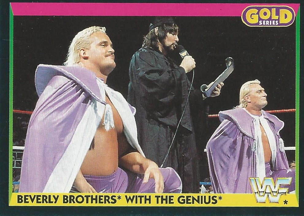 WWF Merlin Gold Series 1 1992 Beverly Brothers #57
