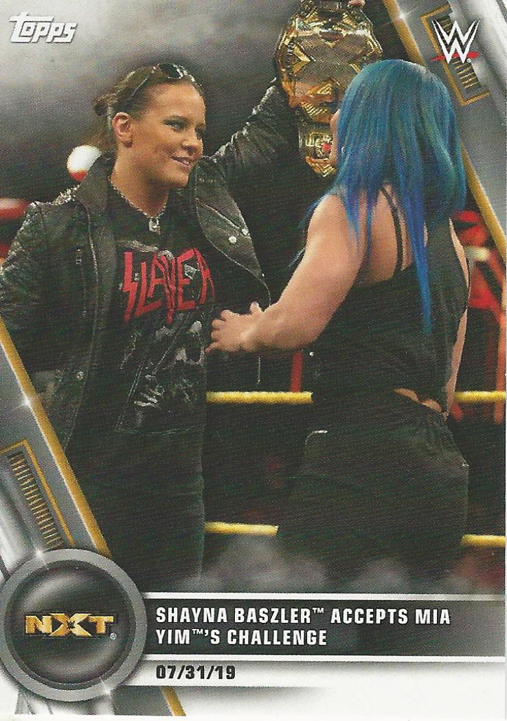 WWE Topps Women Division 2020 Shayna Baszler #57