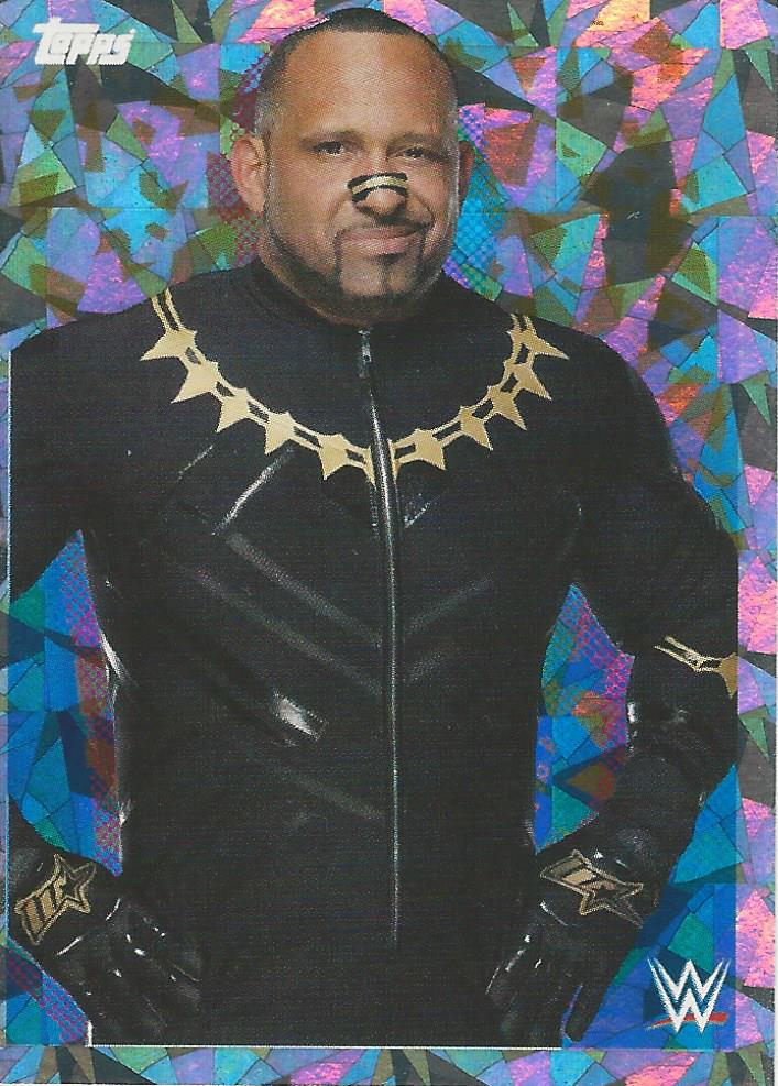 WWE Topps Road to Wrestlemania Stickers 2021 MVP #57