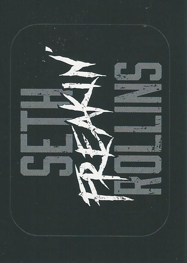 WWE Panini 2022 Sticker Collection Seth Rollins #57