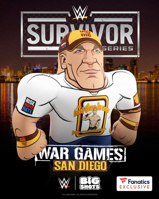 WWE Big Shots John Cena 2025 War Games Exclusive PWcatalog