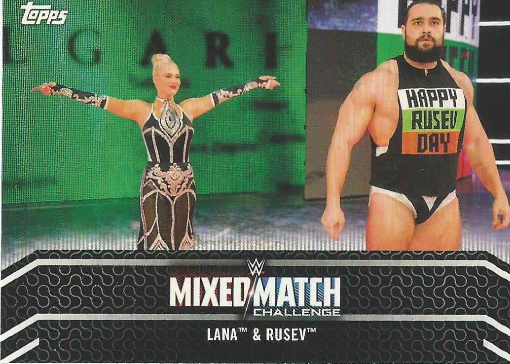 WWE Topps Women Division 2018 Lana and Rusev MM-8