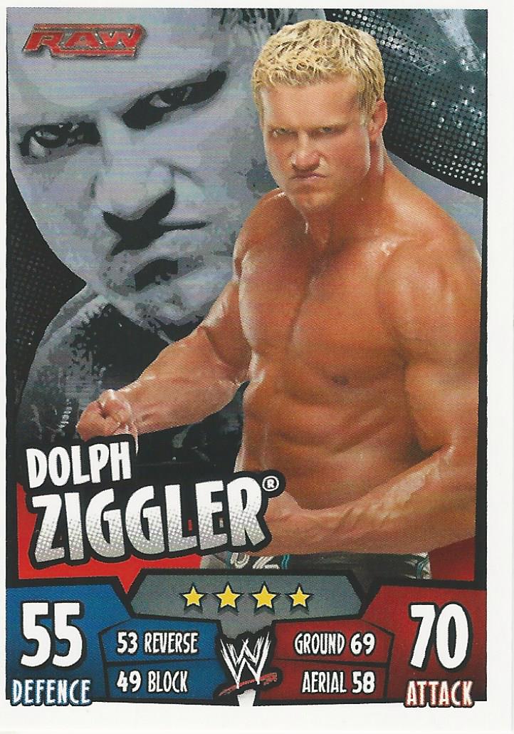 WWE Topps Slam Attax Rumble 2011 Dolph Ziggler #58