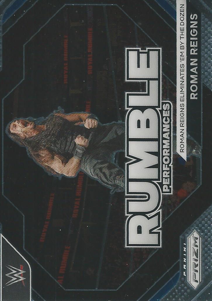 WWE Panini Prizm 2024 Rumble Performances Roman Reigns #11