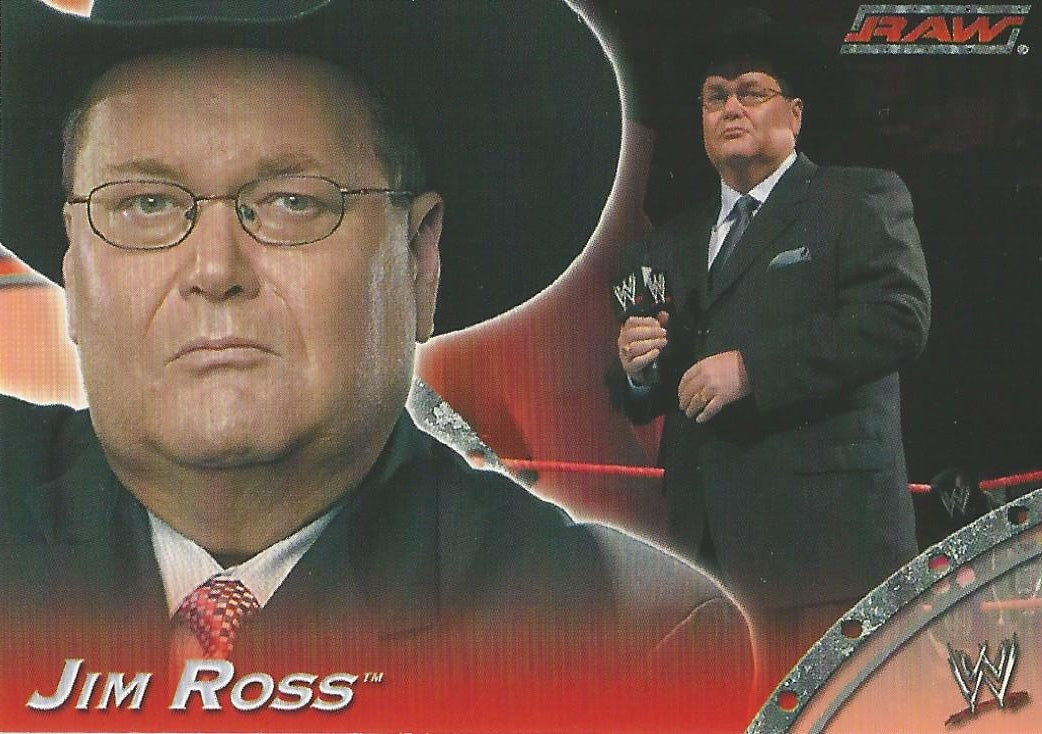 WWE Topps Apocalypse 2004 Jim Ross P16