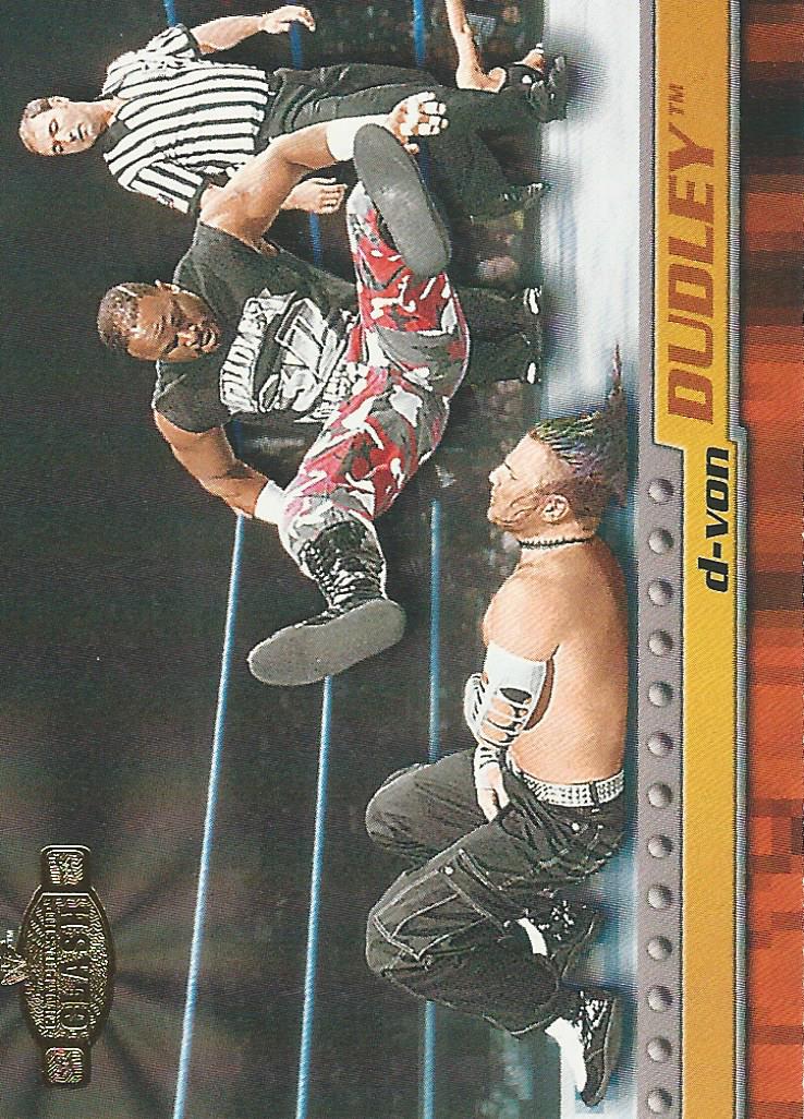 WWF Fleer Championship Clash 2001 D-Von Dudley #27