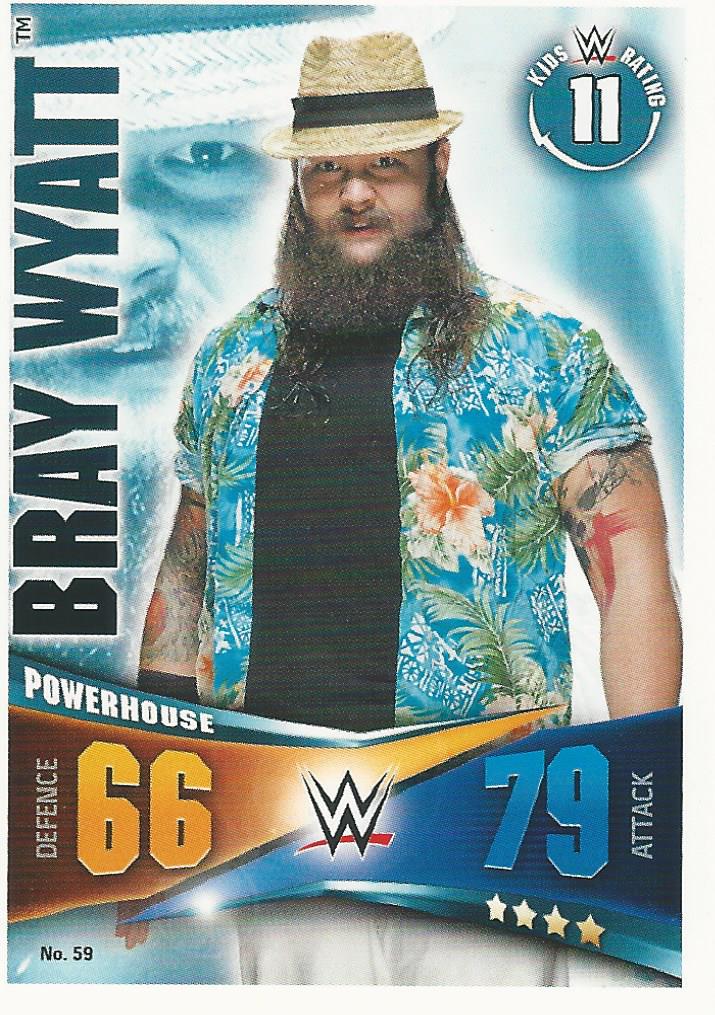 WWE Topps Slam Attax Rivals 2014 Bray Wyatt #59
