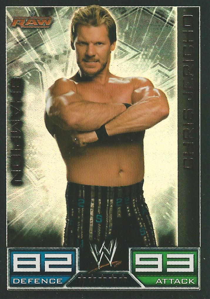 WWE Topps Slam Attax 2008 Chris Jericho Champion #5