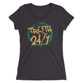 R-Truth "Truth is 24/7 Graffiti" Women's Tri-Blend T-Shirt
