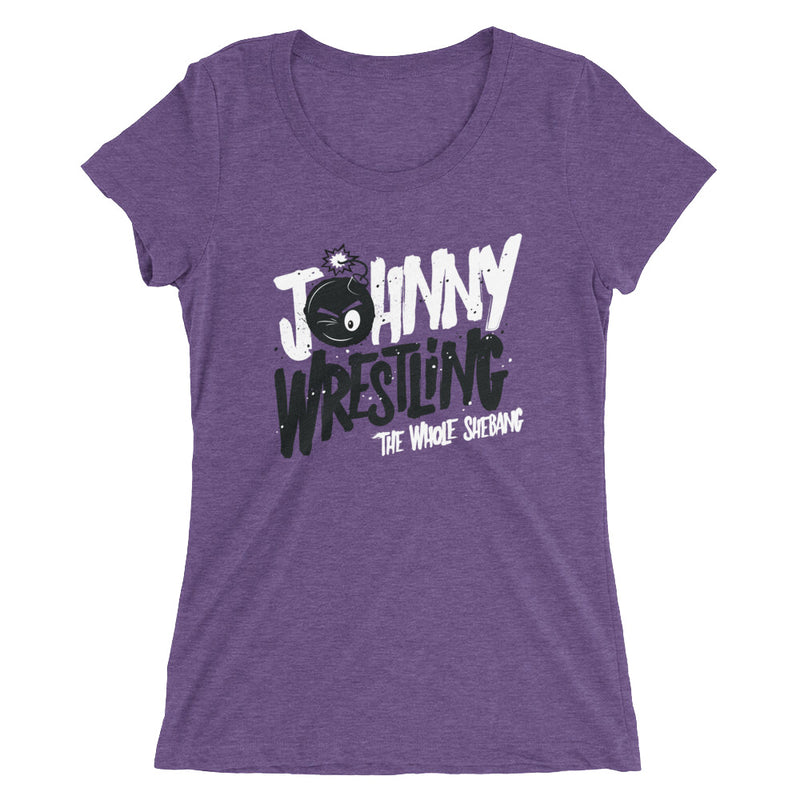 Johnny Gargano "Johnny Wrestling" Women's Tri-Blend T-Shirt T-Shirt PW Catalog