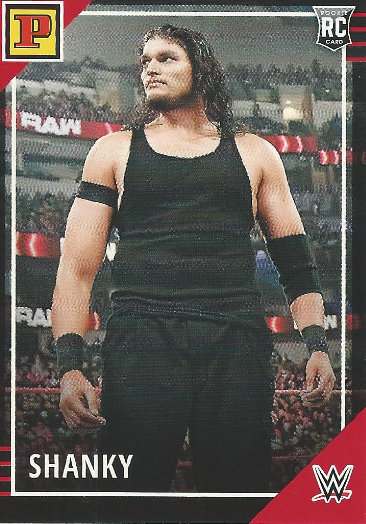 WWE Panini Debut Edition 2022 Shanky #53 Red