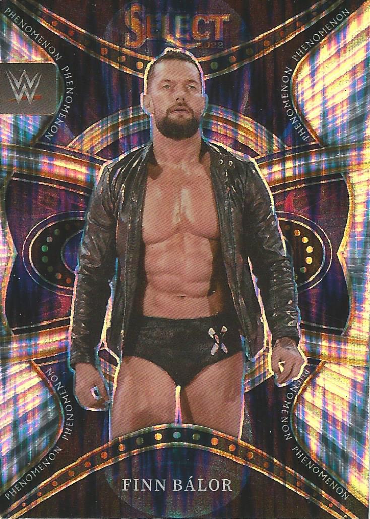 WWE Panini Select 2022 Finn Balor Phenomenon Refractor #1