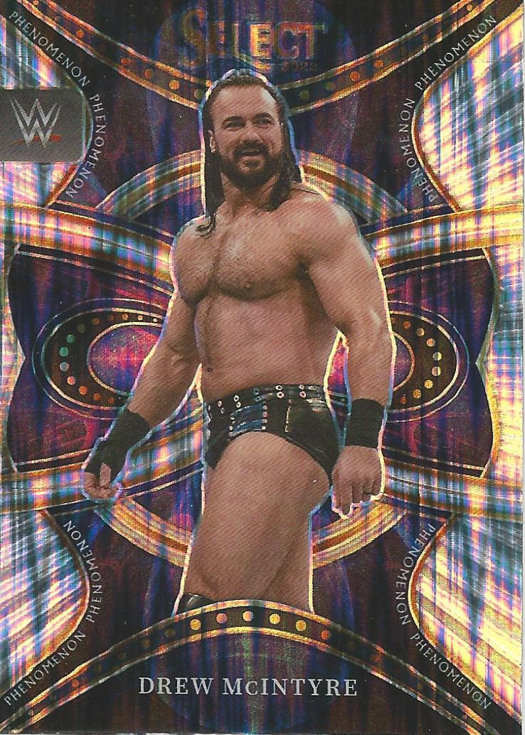 WWE Panini Select 2022 Drew McIntyre Phenomenon Refractor #19