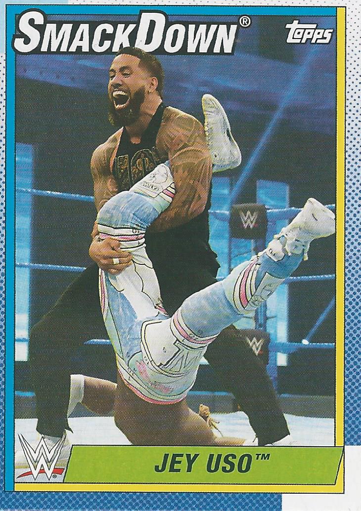 WWE Topps Heritage 2021 Jey Uso #60