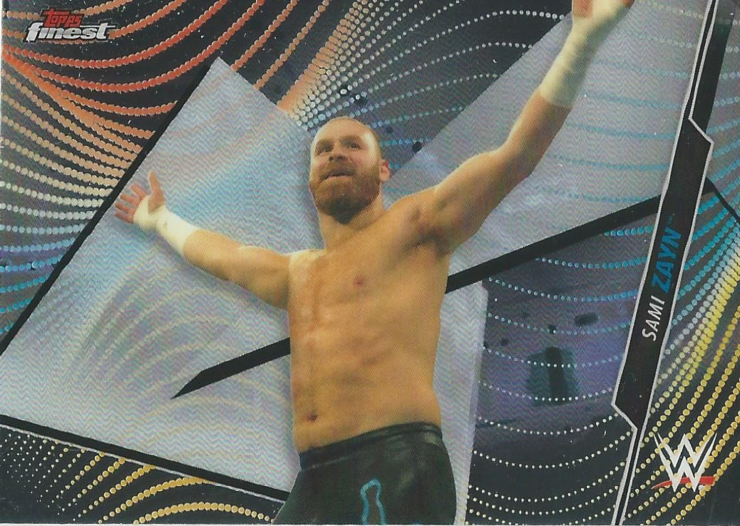 WWE Topps Finest 2020 Sami Zayn #61