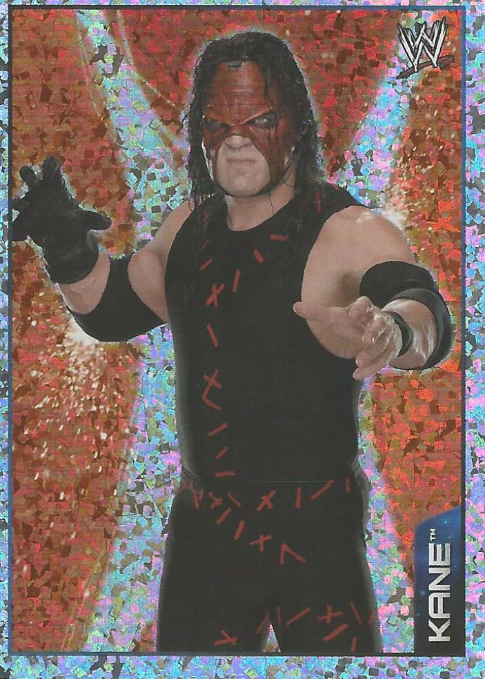 WWE Topps A-Z Sticker Collection 2014 Kane Foil #61