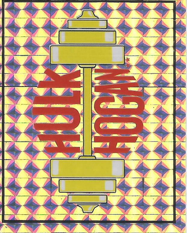 WWF Merlin Sticker 1994 Hulk Hogan #61