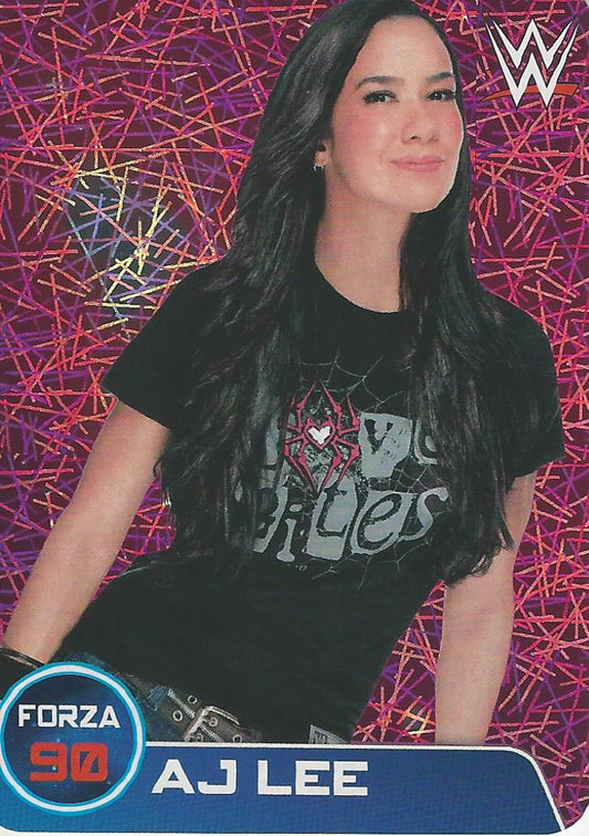 WWE Edibas Lamincards 2014 AJ Lee #62