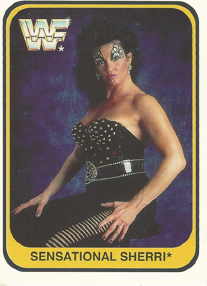 WWF Merlin 1991 Sherri #62