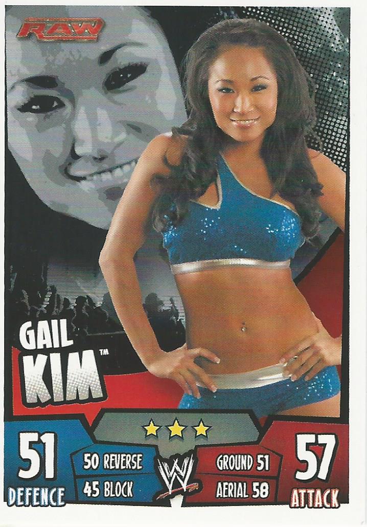 WWE Topps Slam Attax Rumble 2011 Gail Kim #62