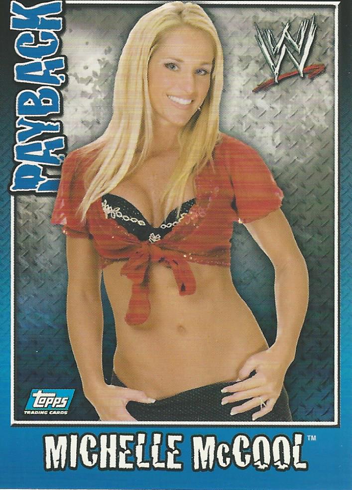 WWE Topps Payback 2006 Michelle McCool #62