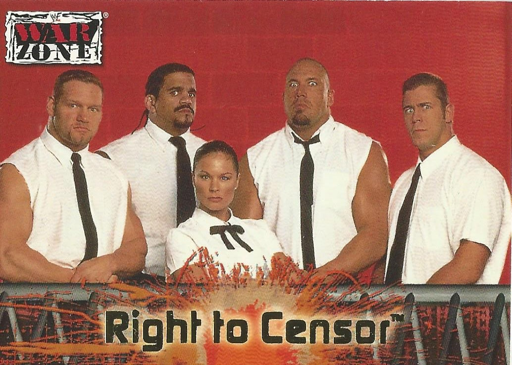 WWF Fleer Raw 2001 Right to Censor #62