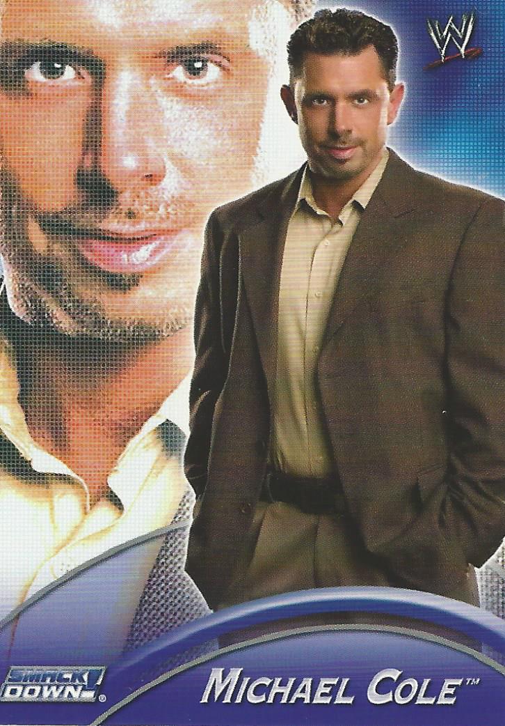 WWE Topps Apocalypse 2004 Michael Cole S2 trading card PW Catalog