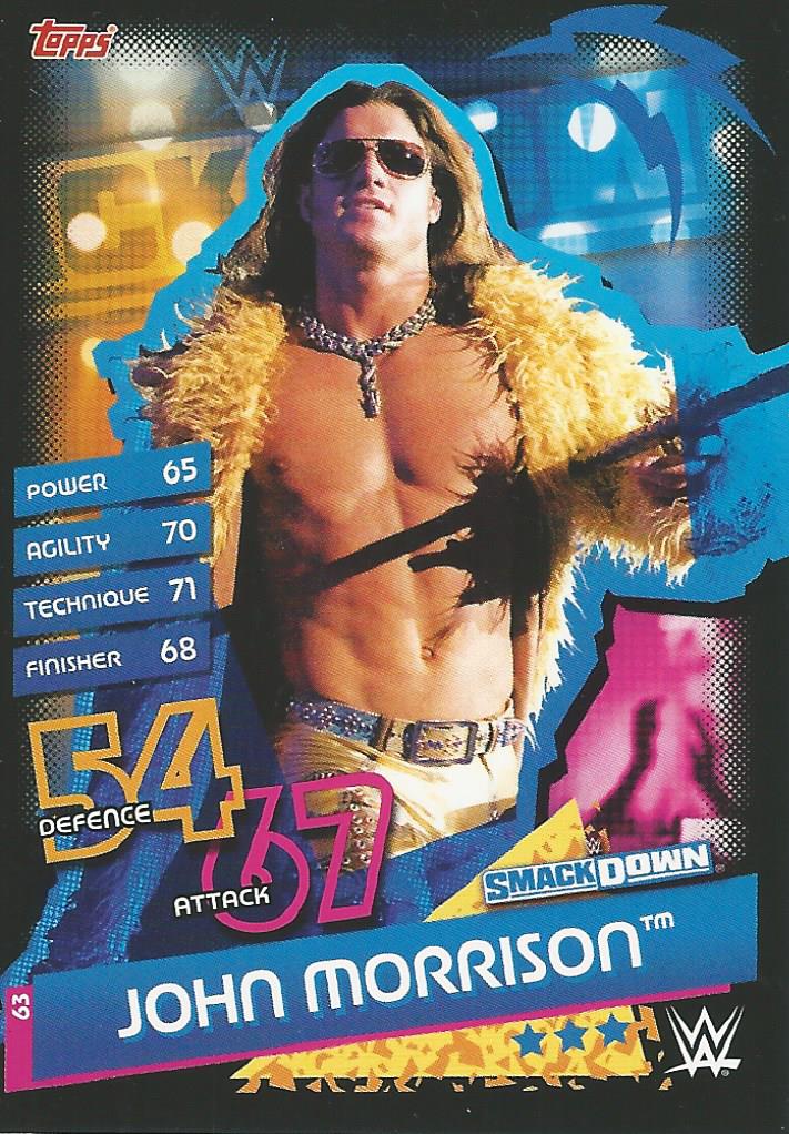WWE Topps Slam Attax Reloaded 2020 John Morrison #63