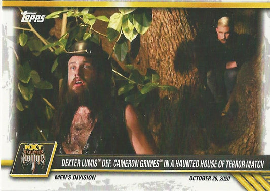 WWE Topps NXT 2021 Cameron Grimes and Dexter Lumis #83