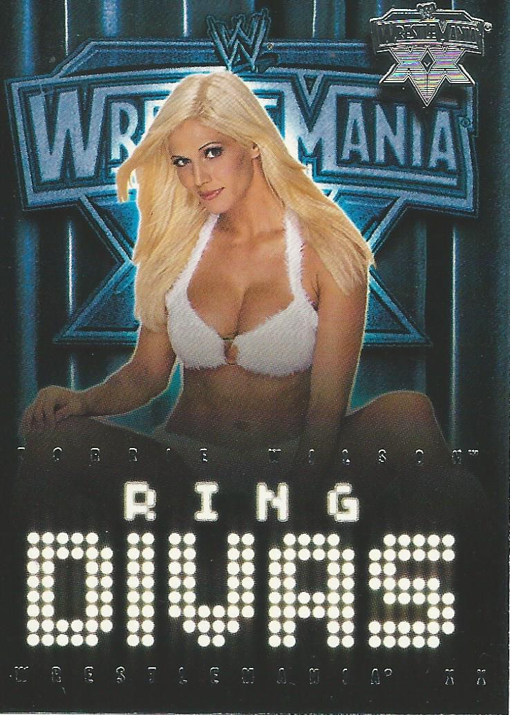WWE Fleer Wrestlemania XX 2004 Torrie Wilson #64