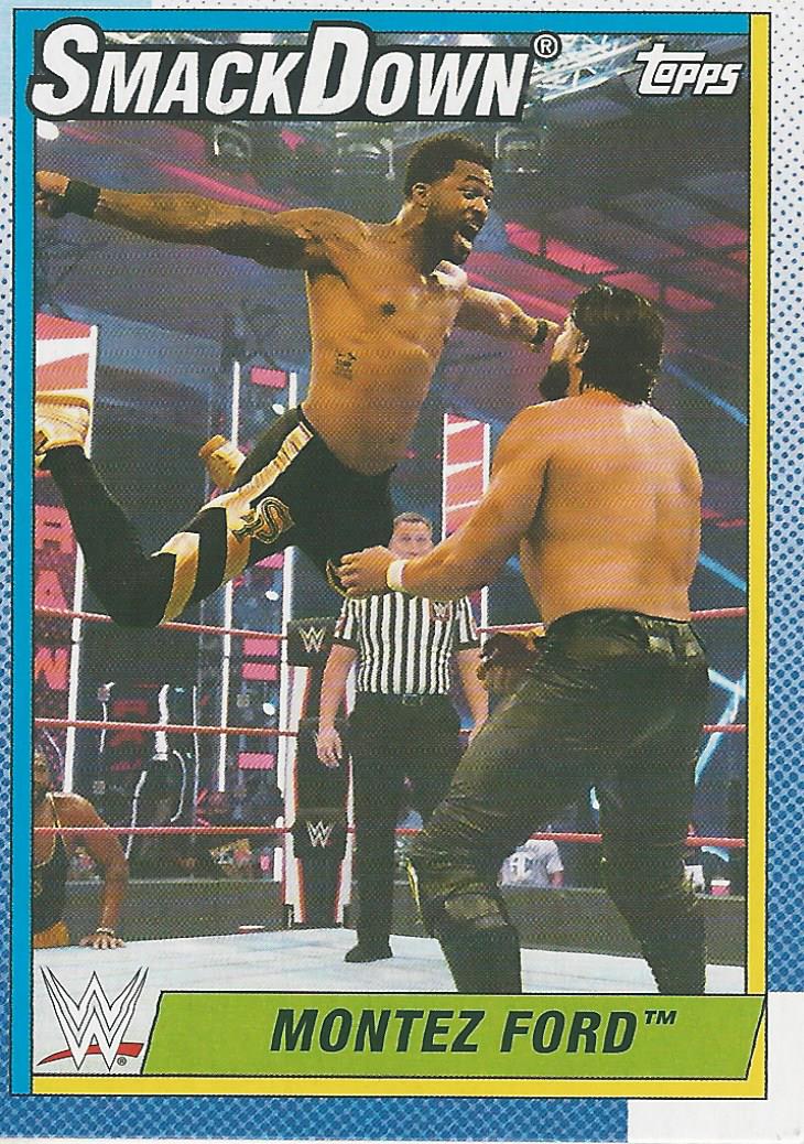 WWE Topps Heritage 2021 Montez Ford #65