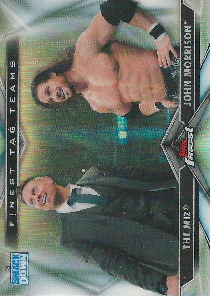 WWE Topps Finest 2020 The Miz and John Morrison TT-9 trading card PW Catalog