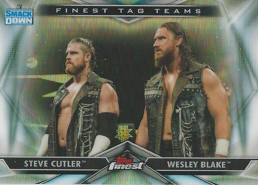 WWE Topps Finest 2020 Wesley Blake and Steve Cutler TT-14