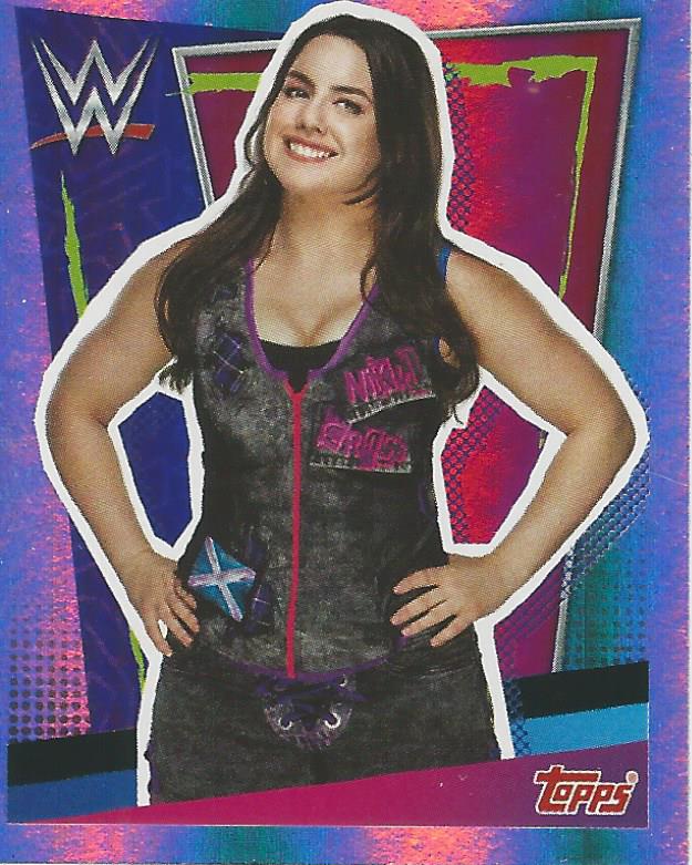 WWE Topps Road to Wrestlemania Stickers 2021 Nikki Cross #65