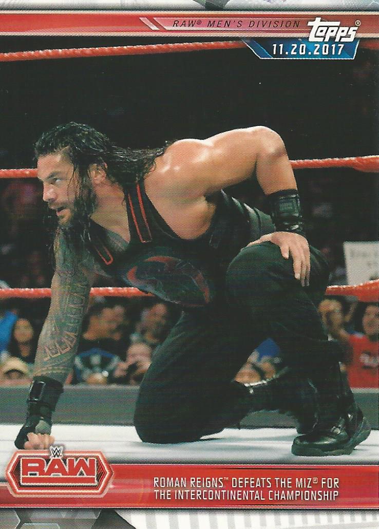WWE Topps Champions 2019 Roman Reigns #15