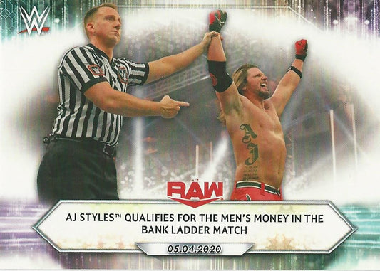 WWE Topps 2021 AJ Styles #65