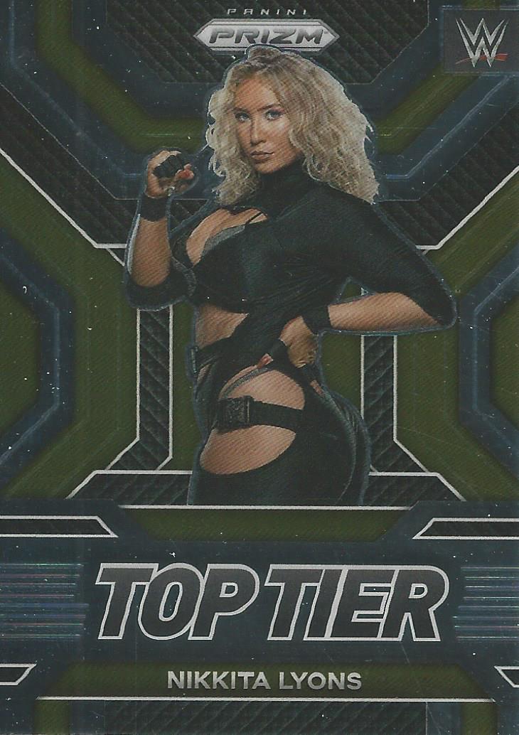 WWE Panini Prizm 2023 Top Tier Nikkita Lyons #28