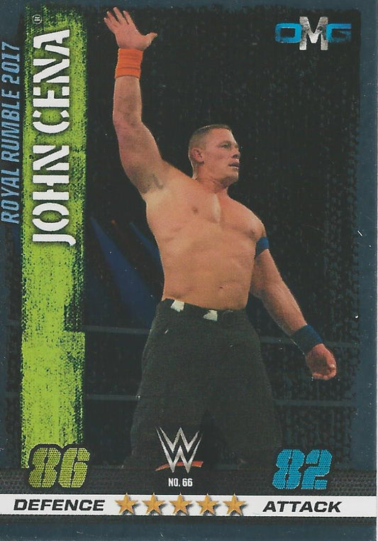 WWE Topps Slam Attax 10th Edition 2017 John Cena #66