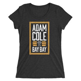 Adam Cole "Bay Bay" Women's Tri-Blend T-shirt