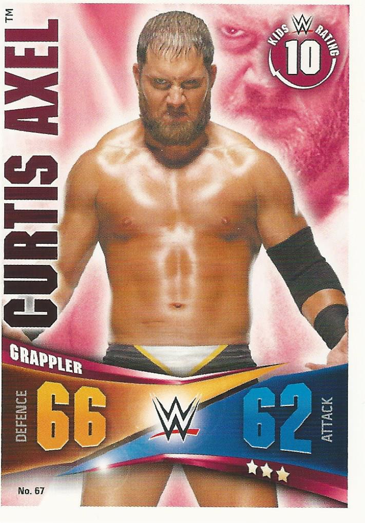 WWE Topps Slam Attax Rivals 2014 Curtis Axel #67