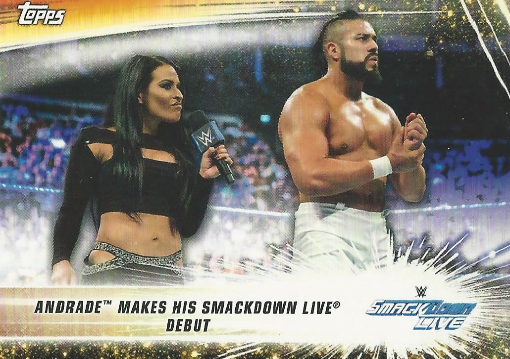 WWE Topps SummerSlam 2019 Andrade and Zelina Vega #68